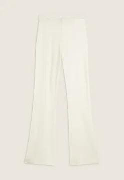 Freddy Pantaloni Slim Fit in French Terry con fondo Flare-Donna Pantaloni Sportivi