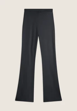 Freddy Pantaloni Slim Fit in French Terry con fondo Flare-Donna Pantaloni Sportivi