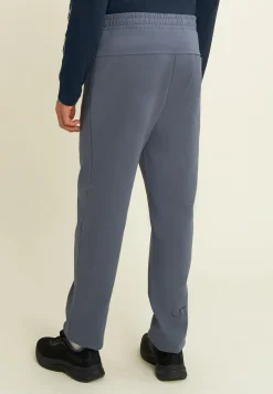 Freddy Pantaloni slim in interlock con dettagli lucidi-Uomo Pantaloni Sportivi