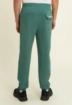 Freddy Pantaloni slim in interlock con stampa UT e cuciture-Uomo Pantaloni Sportivi