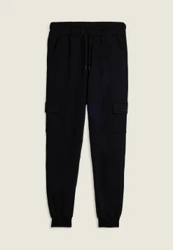 Freddy Pantaloni sportivi 100% cotone con tasconi cargo-Uomo Pantaloni Sportivi