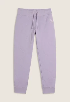 Freddy Pantaloni sportivi Bambina in cotone texturizzato- Pantaloni Sportivi