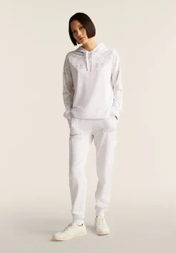 Freddy Pantaloni sportivi con fascia in vita floreale-Donna Pilates|Ginnastica