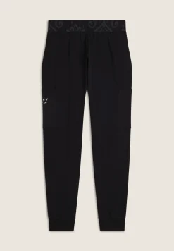 Freddy Pantaloni sportivi con fascia in vita floreale-Donna Pilates|Ginnastica
