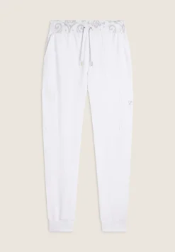 Freddy Pantaloni sportivi con fascia in vita floreale-Donna Pilates|Ginnastica