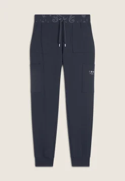 Freddy Pantaloni sportivi con fascia in vita floreale-Donna Pilates|Ginnastica