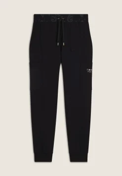 Freddy Pantaloni sportivi con fascia in vita floreale-Donna Pilates|Ginnastica