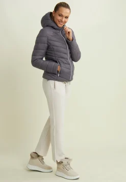 Freddy Pantaloni sportivi con gamba dritta e dettagli luminosi-Donna Ginnastica|Pantaloni Sportivi