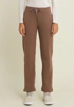 Freddy Pantaloni sportivi con gamba dritta e dettagli luminosi-Donna Ginnastica|Pantaloni Sportivi