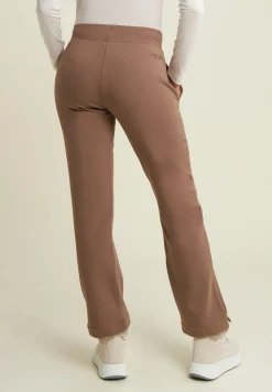 Freddy Pantaloni sportivi con gamba dritta e dettagli luminosi-Donna Ginnastica|Pantaloni Sportivi