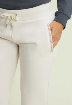 Freddy Pantaloni sportivi con gamba dritta e dettagli luminosi-Donna Ginnastica|Pantaloni Sportivi
