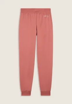 Freddy Pantaloni Sportivi con Polsini in Costina e Strass-Donna Pantaloni Sportivi
