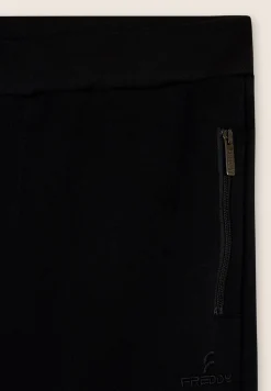 Freddy Pantaloni sportivi con tasche zippate-Uomo Pantaloni Sportivi