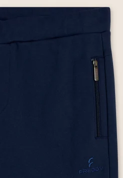 Freddy Pantaloni sportivi con tasche zippate-Uomo Pantaloni Sportivi