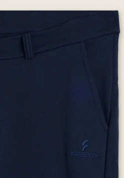 Freddy Pantaloni sportivi con zip alla caviglia-Uomo Pantaloni Sportivi