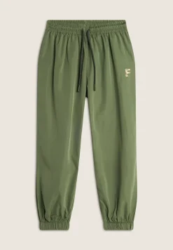 Freddy Pantaloni Sportivi da Bambina in Poliestere Lucido- Pantaloni Sportivi