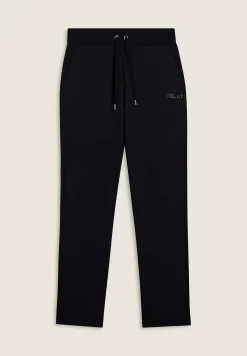Freddy Pantaloni sportivi da donna con fondo dritto e logo strass-Donna Ginnastica|Pantaloni Sportivi