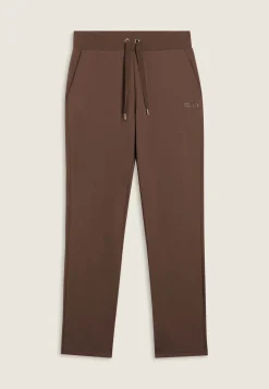 Freddy Pantaloni sportivi da donna con fondo dritto e logo strass-Donna Ginnastica|Pantaloni Sportivi