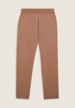 Freddy Pantaloni sportivi da donna con fondo dritto e logo strass-Donna Ginnastica|Pantaloni Sportivi