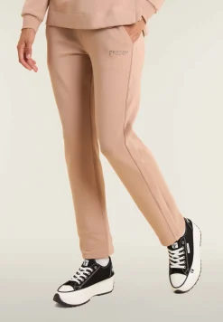 Freddy Pantaloni sportivi da donna con inserto in velluto-Donna Ginnastica|Pantaloni Sportivi