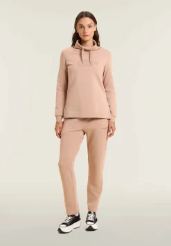 Freddy Pantaloni sportivi da donna con inserto in velluto-Donna Ginnastica|Pantaloni Sportivi