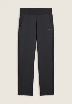 Freddy Pantaloni sportivi da donna con inserto in velluto-Donna Ginnastica|Pantaloni Sportivi