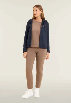 Freddy Pantaloni sportivi da donna con tasche interne e strass-Donna Ginnastica|Pantaloni Sportivi