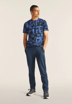 Freddy Pantaloni Sportivi Gamba Dritta con Vita Elasticizzata-Uomo Pantaloni Sportivi