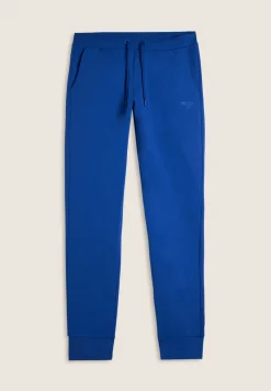 Freddy Pantaloni Sportivi in cotone con Polsini-Uomo Pantaloni Sportivi
