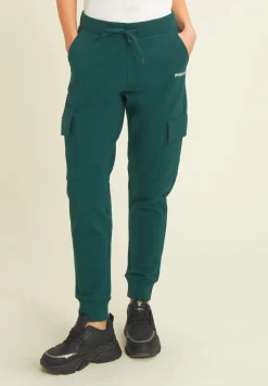 Freddy Pantaloni sportivi in felpa con tasconi laterali-Donna Fitness|Pantaloni Sportivi