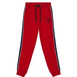 Freddy Pantaloni sportivi in felpa con bande laterali e piping- Pantaloni Sportivi