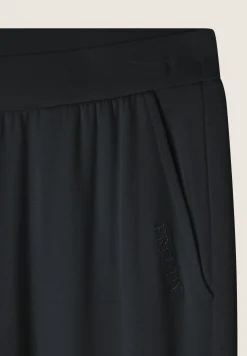 Freddy Pantaloni sportivi in viscosa con dettagli a costine-Donna Pantaloni Sportivi