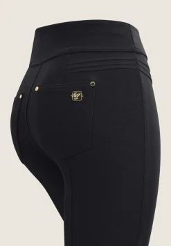 Freddy Pantaloni Vita Media in jersey con cuciture decorative-Donna Jeans E Pantaloni|Tutti I Pantaloni