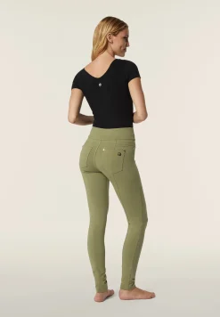 Freddy Pantaloni Vita Media in jersey con cuciture decorative-Donna Jeans E Pantaloni|Tutti I Pantaloni
