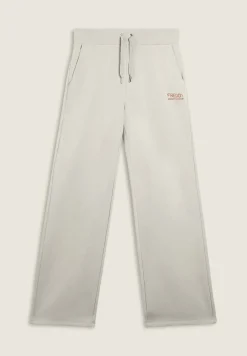 Freddy Pantaloni wide leg da donna con logo in strass bicolore-Donna Ginnastica|Pantaloni Sportivi