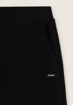 Freddy Pantaloni wide leg in felpa garzata e inserti a trecce-Donna Pantaloni Sportivi