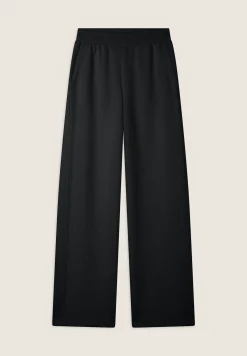 Freddy Pantaloni wide leg in felpa di viscosa a costine-Donna Pantaloni Sportivi