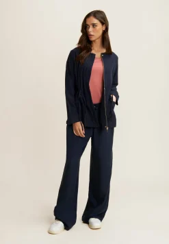 Freddy Pantaloni wide leg in Twill di Lyocell-Donna Pantaloni Sportivi