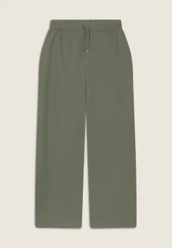 Freddy Pantaloni wide leg in Twill di Lyocell-Donna Pantaloni Sportivi