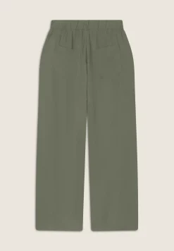 Freddy Pantaloni wide leg in Twill di Lyocell-Donna Pantaloni Sportivi