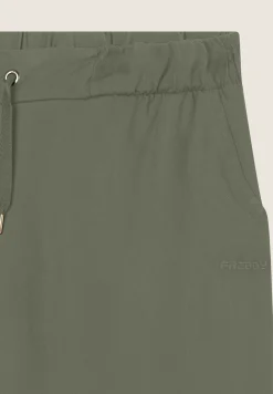 Freddy Pantaloni wide leg in Twill di Lyocell-Donna Pantaloni Sportivi