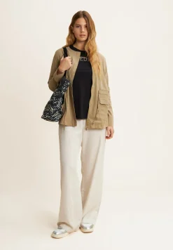 Freddy Pantaloni wide leg in Twill di Lyocell-Donna Pantaloni Sportivi