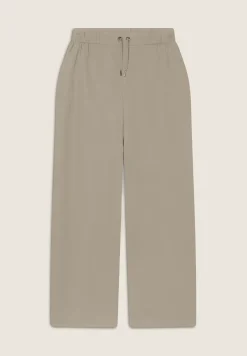 Freddy Pantaloni wide leg in Twill di Lyocell-Donna Pantaloni Sportivi