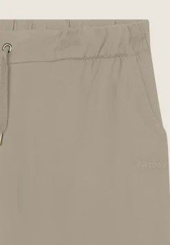 Freddy Pantaloni wide leg in Twill di Lyocell-Donna Pantaloni Sportivi