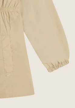 Freddy Parka donna collo alto in nylon con zip ed elastico in vita-Donna Giacche