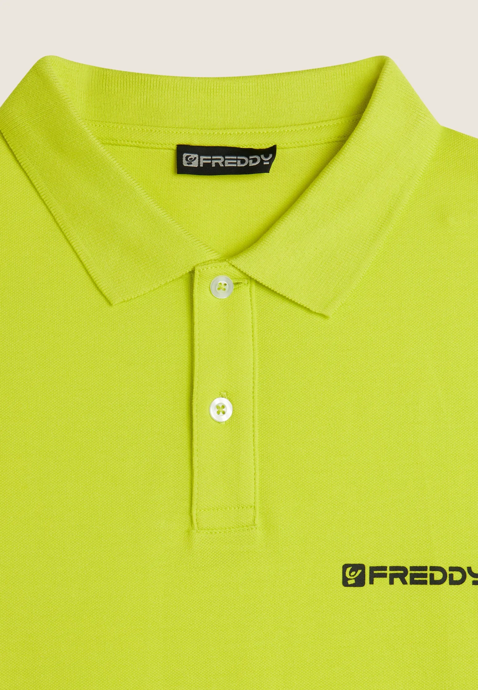 Freddy Polo manica corta da uomo design essenziale in cotone 100%-Uomo T-shirts E Polo