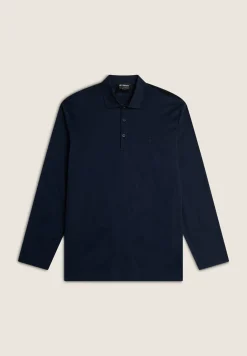 Freddy Polo Uomo a Manica Lunga in Jersey di Cotone-Uomo T-shirts E Polo