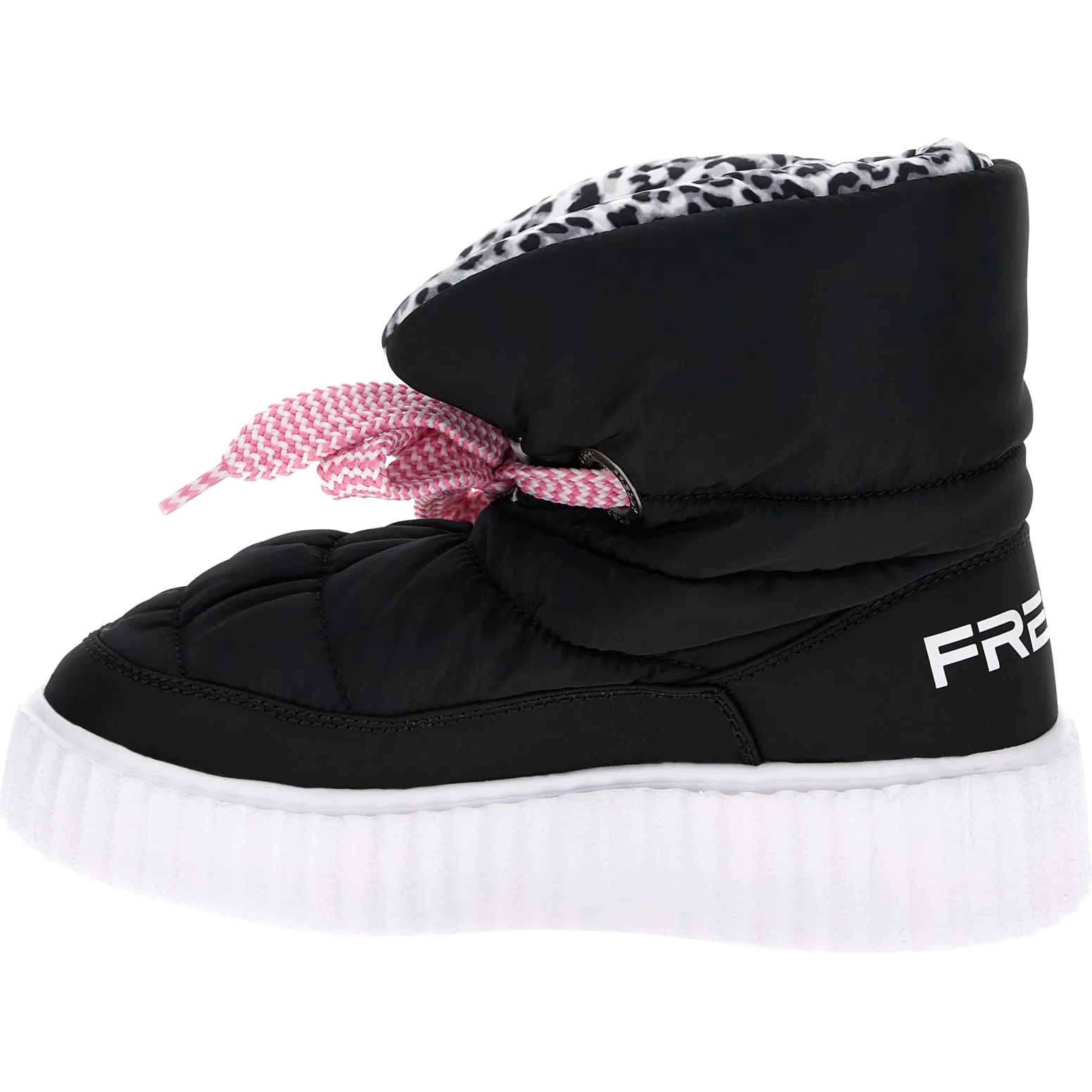 Freddy Puff Boot monocolore interno fantasia e imbottitura in pile-Donna Scarpe Sportive
