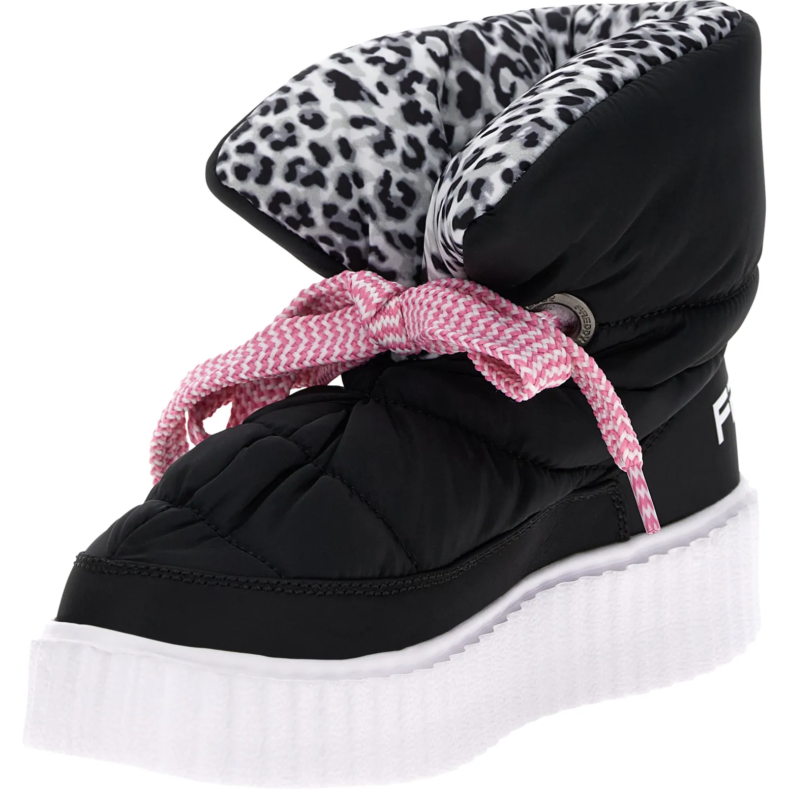 Freddy Puff Boot monocolore interno fantasia e imbottitura in pile-Donna Scarpe Sportive