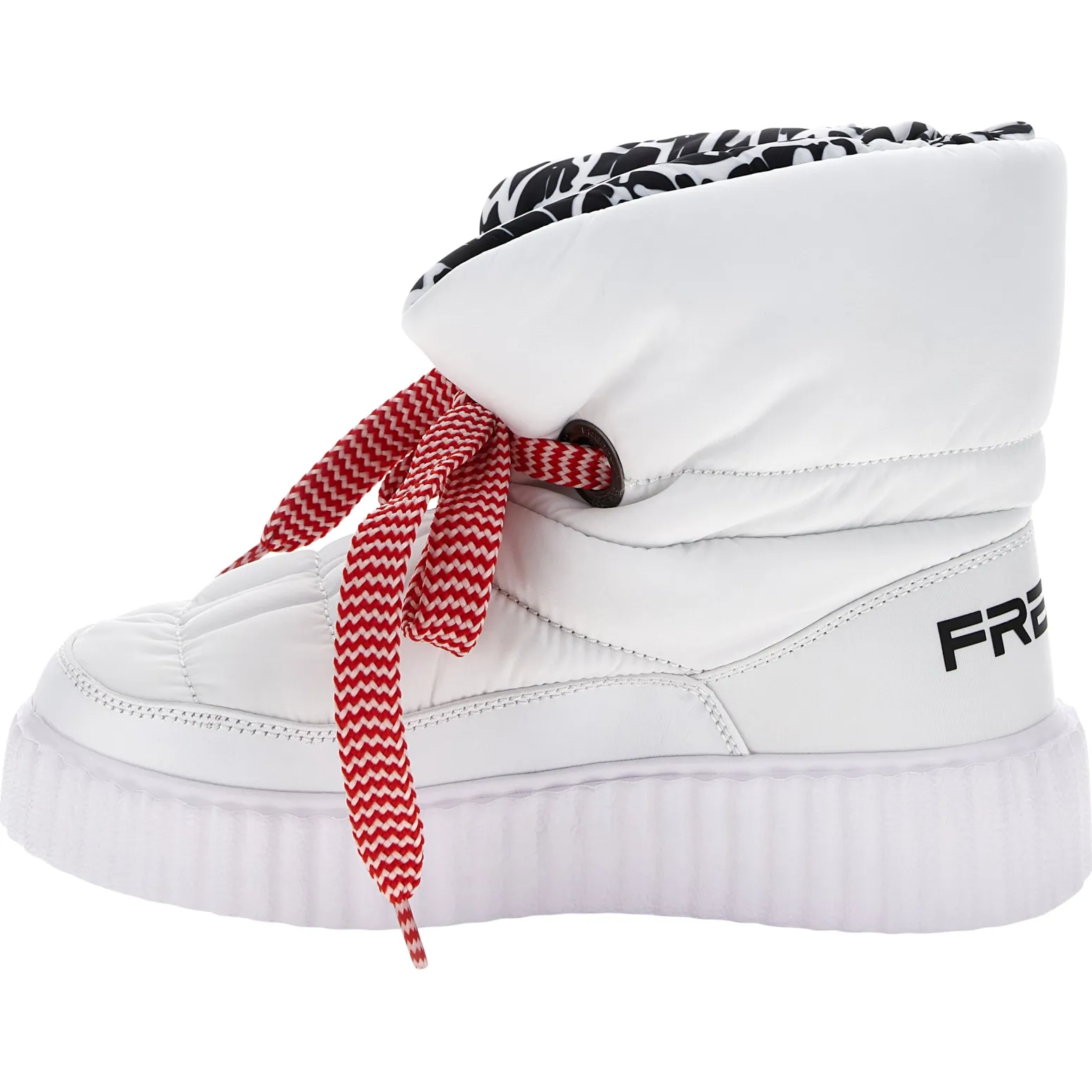 Freddy Puff Boot monocolore interno fantasia e imbottitura in pile-Donna Scarpe Sportive